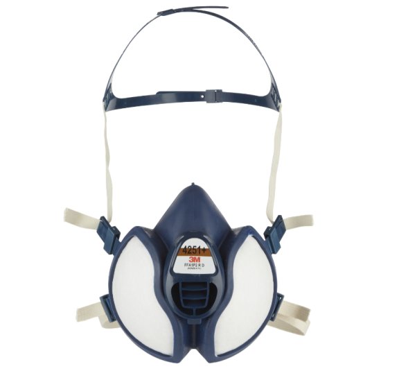3M™ Atemschutzmaske 4251+,    Serie 4000, FFA1P2 R