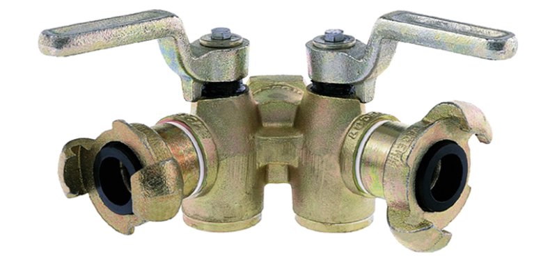 Bohrhammer- Kükenhähne        aus Temperguss, Dopp